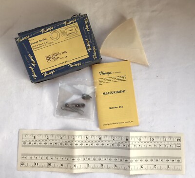 Vintage THINGS OF SCIENCE KIT - Measurement Unit No 313