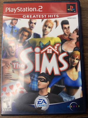 The Sims Greatest Hits (Sony PlayStation 2, 2004) PS2 CIB Complete Classic