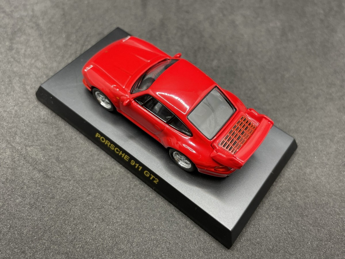 Kyosho 1/64 Porsche collection2 911 GT2 993 1998 red diecast model