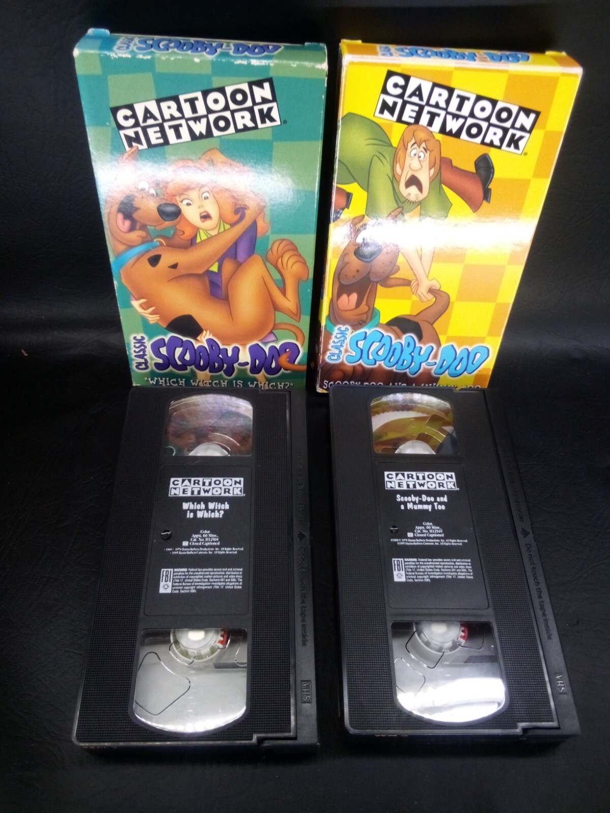Scooby Doo VHS Lot of 2 Tapes Grelly USA
