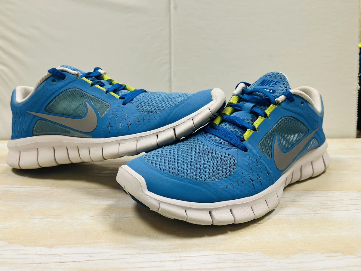 Indskrive genopfyldning accelerator Size 5.5 - Nike Free Run 3.0 - Blue/Green Woman's Shoes | eBay