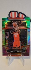 2021-22 Panini Select Usman Garuba Concourse Green White Purple Prizm RC #56