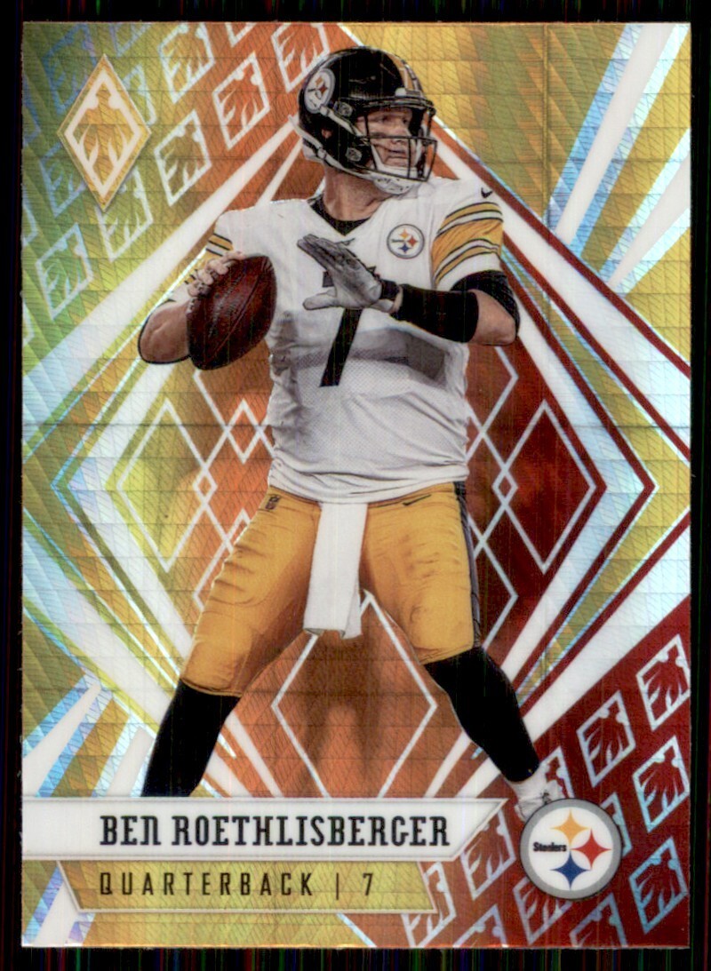 2020 Panini Phoenix Fire Burst Prizm #2 Ben Roethlisberger Pittsburgh Steelers