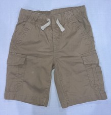 Lucky Brand Boys Cargo Shorts Khaki Sz S 8 Draw String