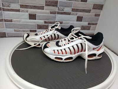 Nike Air Max Tailwind IV White Red-Black AQ2567-104 Men's Size 6 Pre Owned 