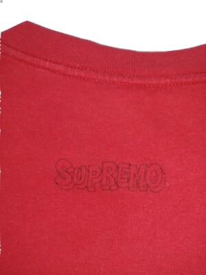 Supreme Te Cojo Te Mojo Tee Shirt 2001 Rare Authentic L Red