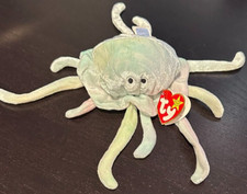 Ty Beanie Baby: Goochy the Jellyfish. DOB 11-18-1998