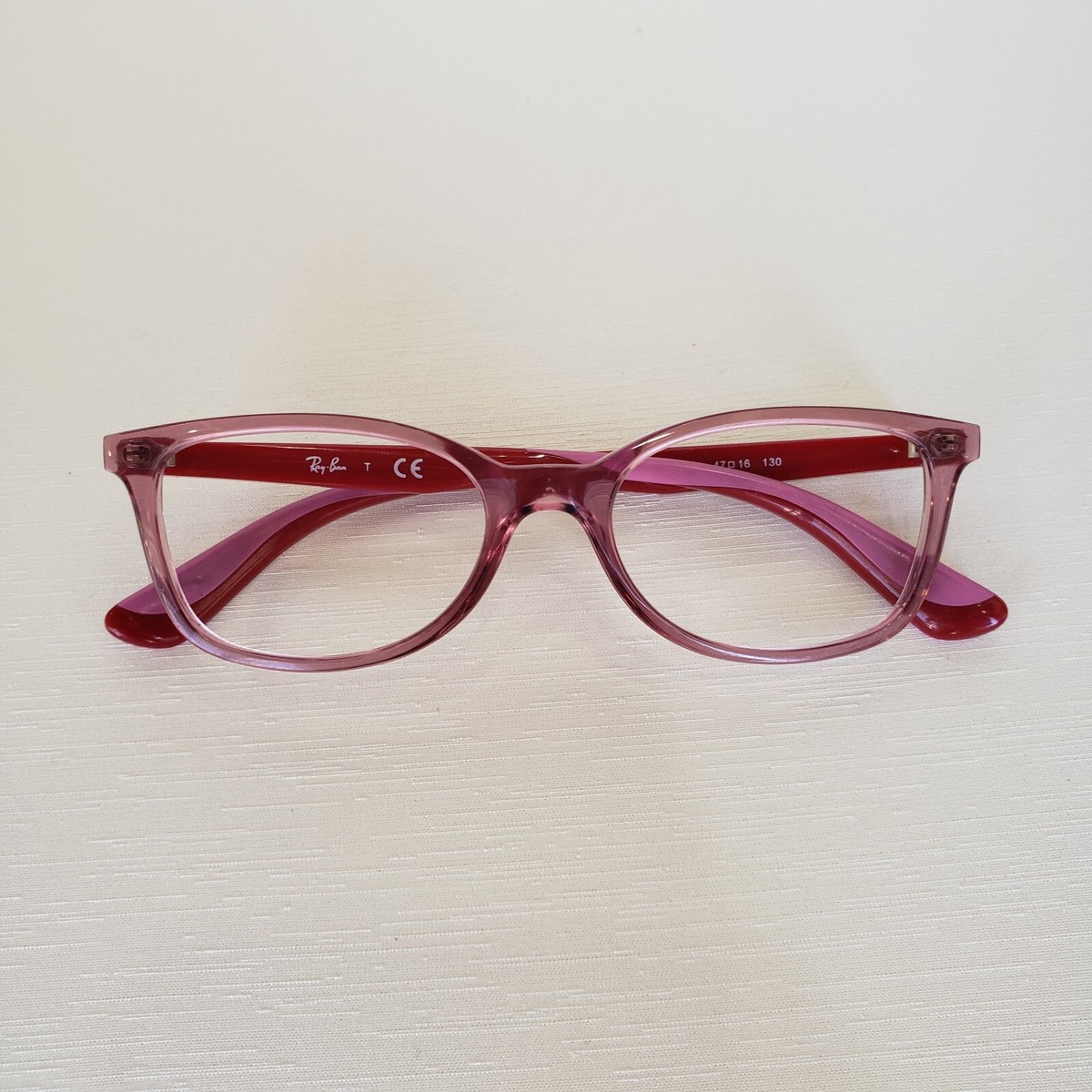 Rayban RB1586 Pink Girls Eyeglass Frames Sz 47 | eBay display picture 1