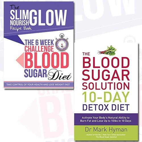 Blood Sugar Solution, 6 Week Challenge Blood Sugar Diet 2 Books Set Paperback - Image 4
