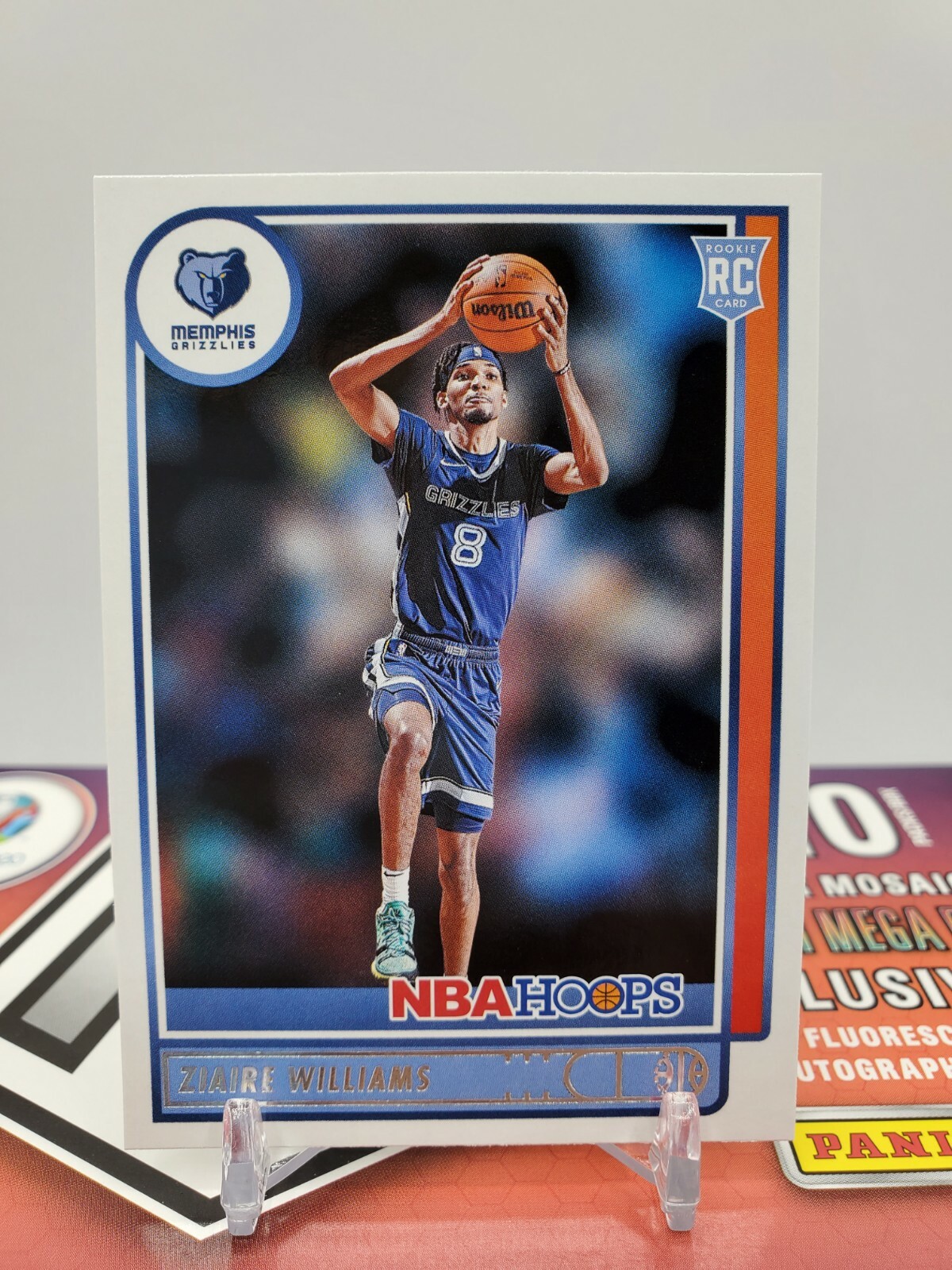 2021-2022 Panini NBA Hoops Basketball #211 Ziaire Williams Rookie Card