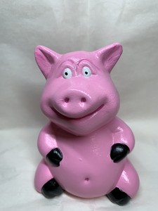 Indoor/outdoor Ceramic Pig | eBay