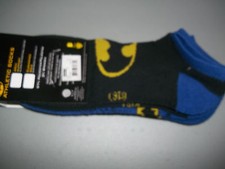 DC Comics Batman 2 pack Socks sz 10-13 shoe sz 6-12 New