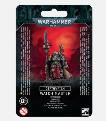 Warhammer 40K Deathwatch Watch Master Adeptus Astartes NiB  blister