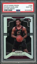2019-20 Panini Prizm Darius Garland SILVER Prizm Rookie RC PSA 10 GEM Mint #288