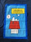 *NEW* SNOOPY “I HATE PEOPLE WHO SING IN THE MORNING”KITCHEN TEA TOWEL