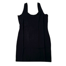 Forever 21 Black Bodycon Dress Sleeveless Deep Back Exposure NWT 