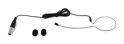 Black Single Headset Mic for Phenyx Pro Wireless Belt Packs