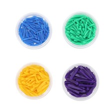 1 Box New Dental Disposable Plastic Wedges Interdental Composite Contoured 4Size