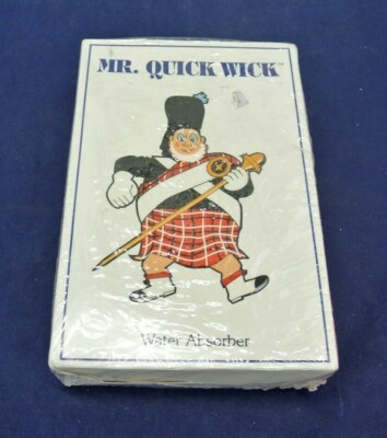 Quick Wick Absorbent MR. QUICK WICK WATER ABSORBER | eBay