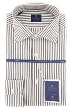 Luigi Borrelli Brown Shirt - Slim - EV0629160GIANNI