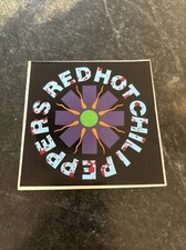Red Hot Chili Peppers Logo Vtg sticker Decal 90s Concert Promo Rare Vinyl 4  