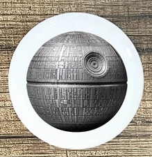 STAR WARS DEATH STAR WHITE CERAMIC KITCHEN CABINET DRESSER KNOB DECOR