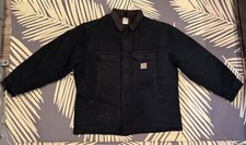 Vintage Carhartt Jacket XL - C03 BLK - Black Arctic Quilt Lined Coat
