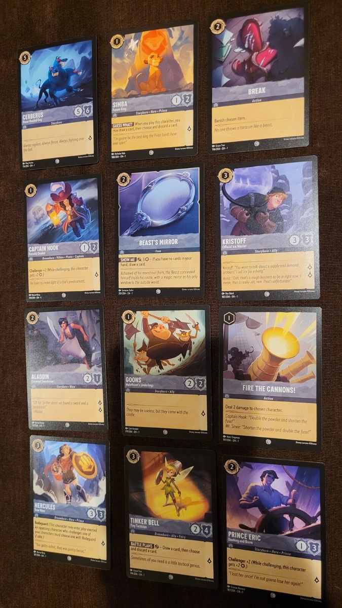 lorcana steel cards Ravensburger Disney TCG: The First Chapter - Sapphire & Single-Player Starter Deck | Engaging Gameplay | Over 200 Original Disney Artworks Whether youre commanding the wisdom of Mulan Lorcana: Rise of the Floodborn