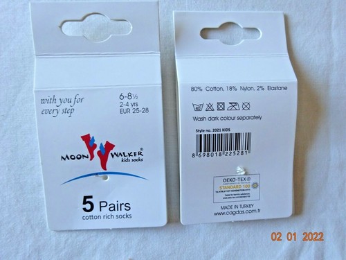 Girls Boys Ankle Socks 5 Pairs Children's Kids Mixed Novelty random lots - Picture 2 of 2