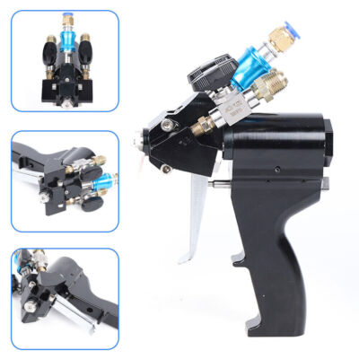 P2 PU Foam gun Polyurethane P2 Air Purification gun Self-cleaning Black