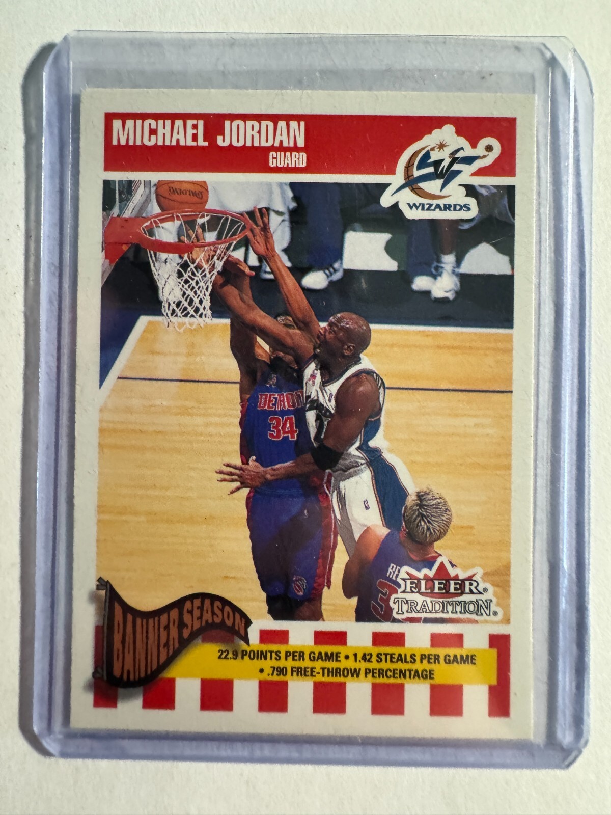 K215,480 - 2002-03 Fleer Tradition #270 Michael Jordan
