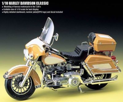 ACADEMY_1/10scale THE IRON HORSE 80 BIG TWIN HARLEY DAVIDSON