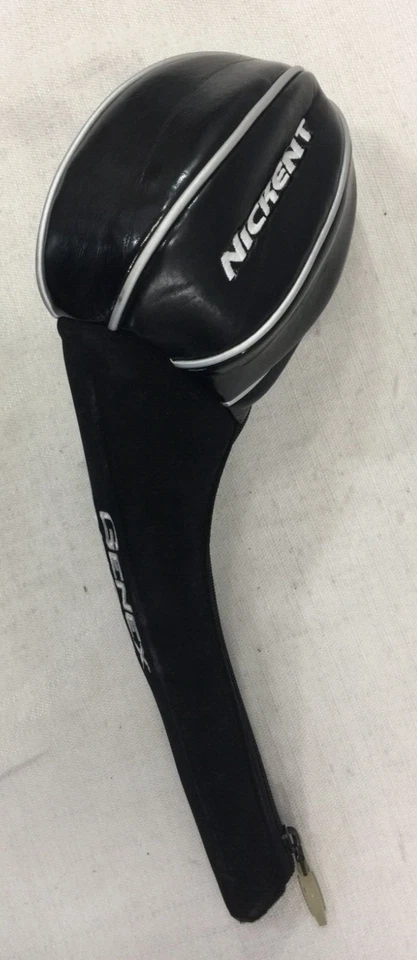 Nickent Genex Cross Golf Club Head Cover Black Hybrid & iron - Imagem 3 de 4