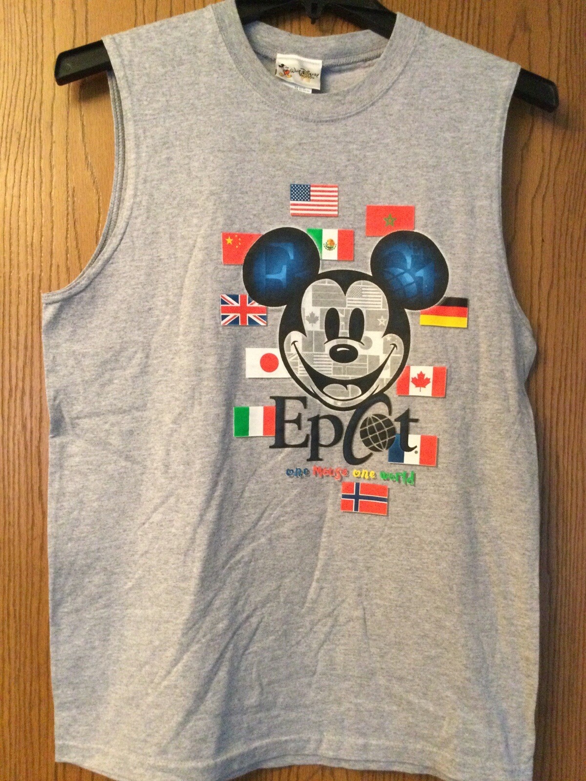 Epcot Gray Tank Top Disney S Gem