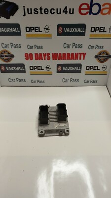 VAUXHALL OPEL Z12XE ECU 0 261 207 962 055350552 SD Tech2 reseted 0261207962