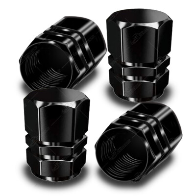 Car Auto Wheel Tire Tyre Air Valve Stem Black LED Light Caps Cover Accessories A