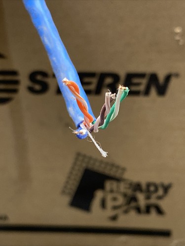 Steren Cat. 5E UTP Bulk Cable. 300-781BL STEREN 4-Pair UTP 350MHZ - 第 6/8 張圖片