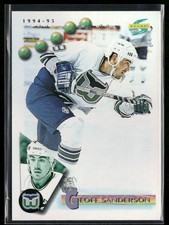 1994-95 Score Geoff Sanderson Platinum #144 Hartford Whalers