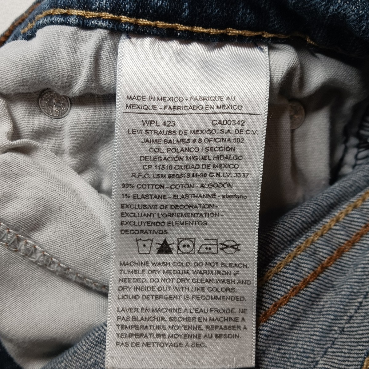 Levi's Signature Mens S37 Slim Fit Jeans 32X32 Dark Blue Denim | eBay
