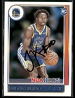 2021-22 Panini NBA Hoops Jonathan Kuminga #219 RC Rookie Hand Signed Auto