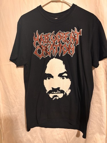 MALEVOLENT CREATION Charlie Manson/Kill The Pigs Tshirt