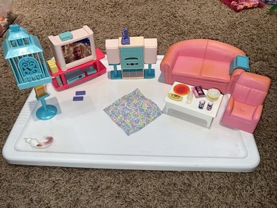 Vintage Barbie So Much To Do Living Room Playset  #67159