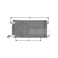 Kondensator Klimaanlage FüR Peugeot 306 Break 2.0 Hdi 90 1.9 TD
