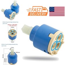 Single Handle Kitchen Faucet Cartridge 35mm Ceramic Valve for Easy Repair
