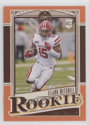 2021 Panini Legacy Rookies Orange 85/199 Elijah Mitchell #188 Rookie RC 0s9u