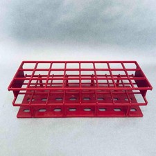 VWR Test Tube Rack 30 mm Tubes 3 x 8 Array Nylon Red - Lot of 6 Racks