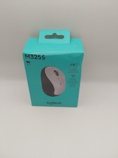 Logitech M325S Wireless Optical Compact Ambidextrous Mouse Pale Gray NEW J