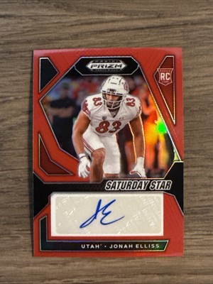 2024 Panini Prizm Draft Picks - Saturday Star Jonah Elliss *RED MATCH* #SSS-JES