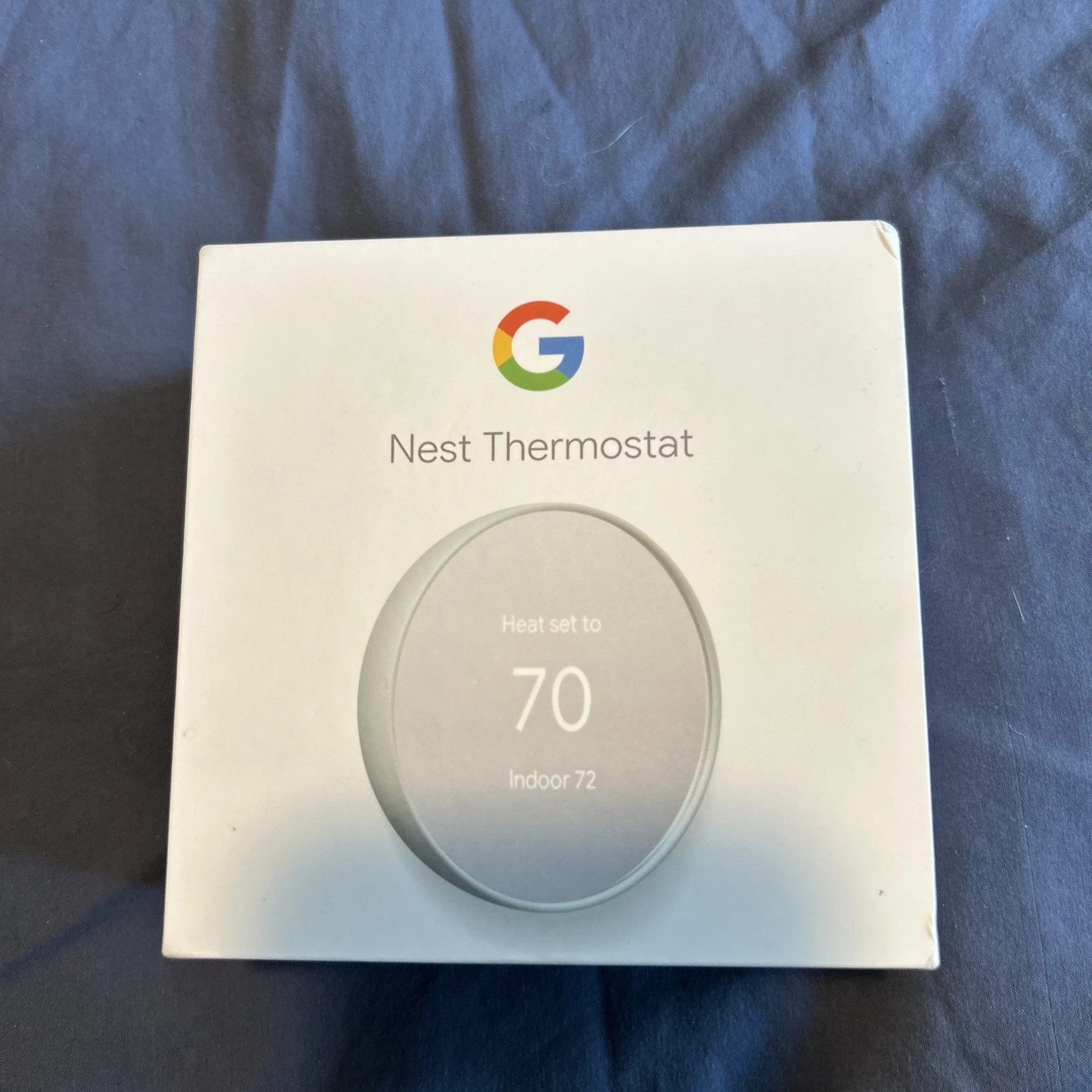 Nest Thermostat E Programmable Smart Thermostat Fog