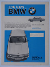 1964 Bmw The New Bmw Series 1800 1800 Ti Sport 124 Hp Original Print Ad